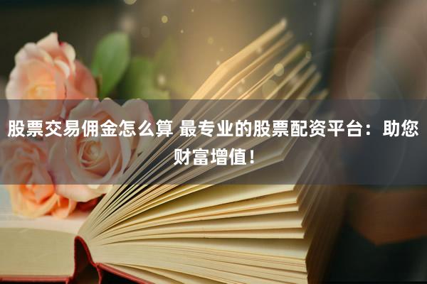 股票交易佣金怎么算 最专业的股票配资平台：助您财富增值！